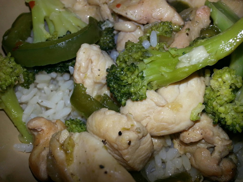 Broccoli and Chicken Stir Fry 