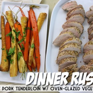 Pork Tenderloin with Carrots And Parsnips